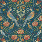 Обои Morris & Co — Seasons By May — Indigo — 216686