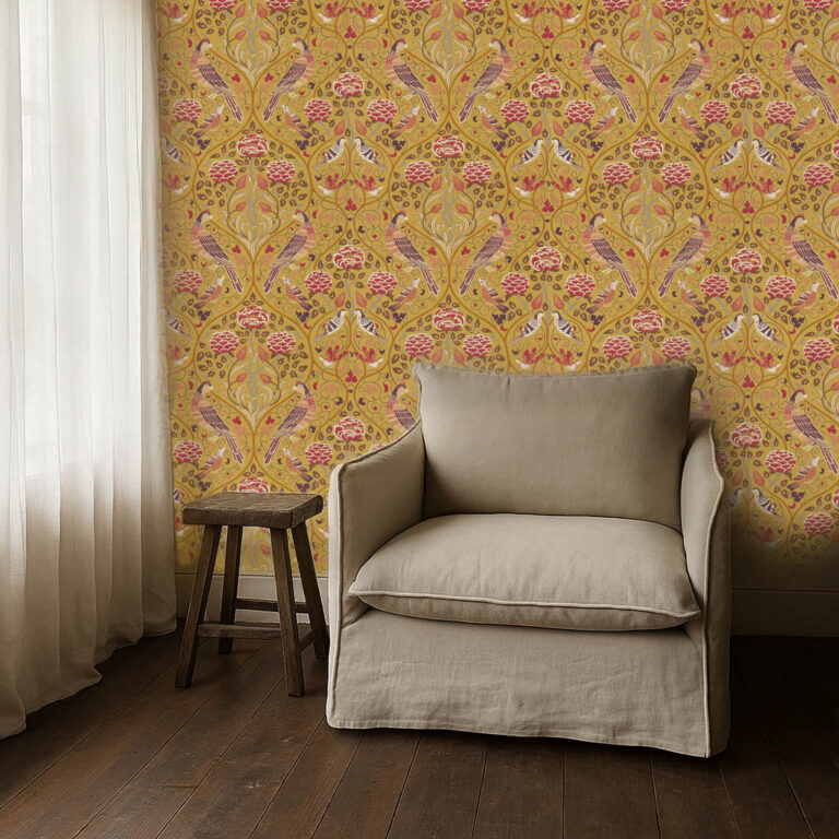 Обои Morris & Co — Seasons By May — Saffron — 216685