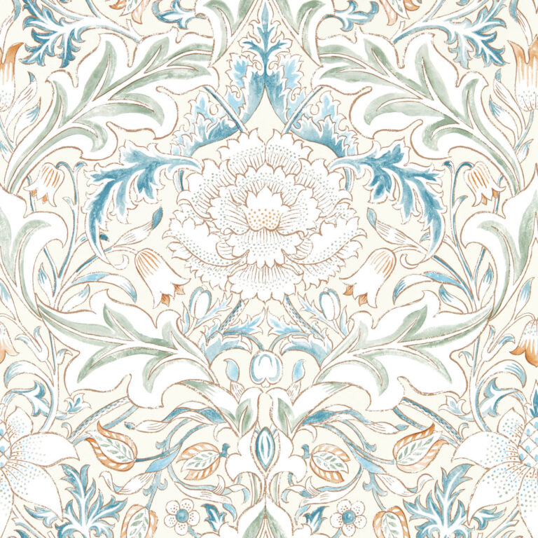 Обои Morris & Co — Simply Severn — Bayleaf/Annatto — 217074