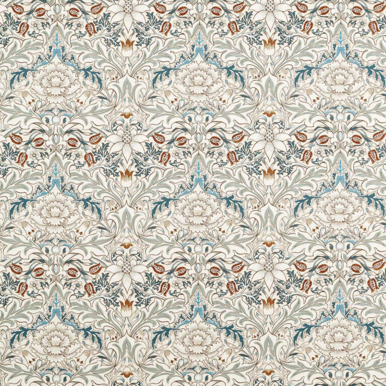 Ткань Morris & Co — Simply Severn Wide Width — Sage Leaf/Tan — 227286