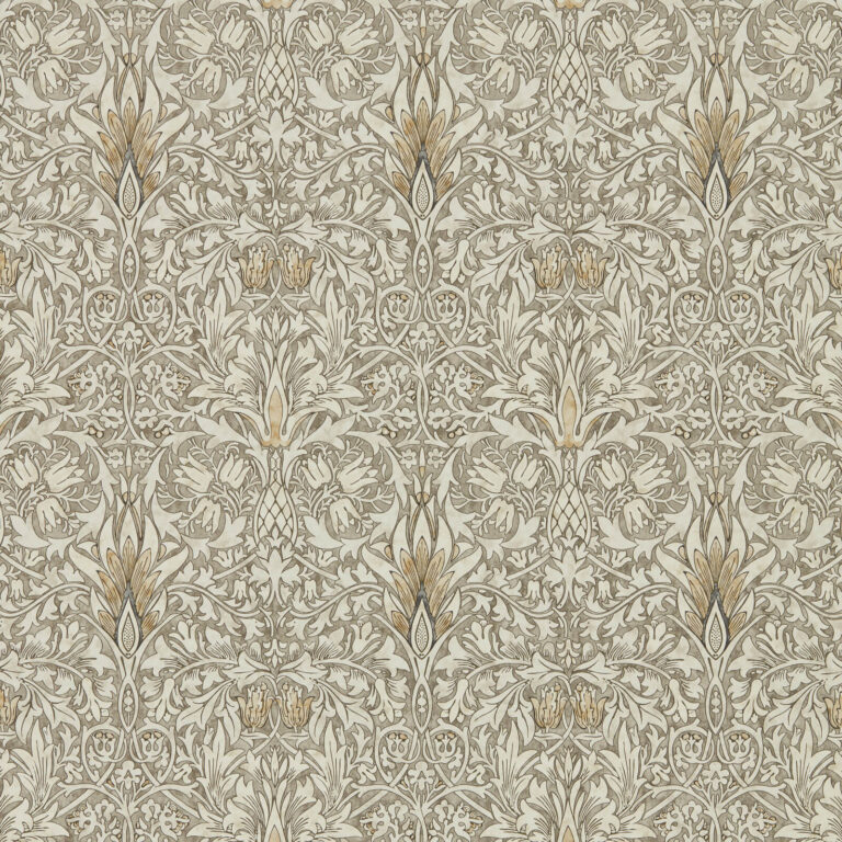 Обои Morris & Co — Snakeshead — Stone/Cream — 216430