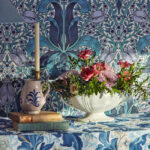 Обои Morris & Co — Spring Thicket — Indigo/Lilac — 217338