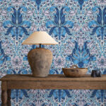 Обои Morris & Co — Spring Thicket — Indigo/Lilac — 217338