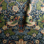 Обои Morris & Co — Strawberry Thief — Indigo/Mineral — 212564