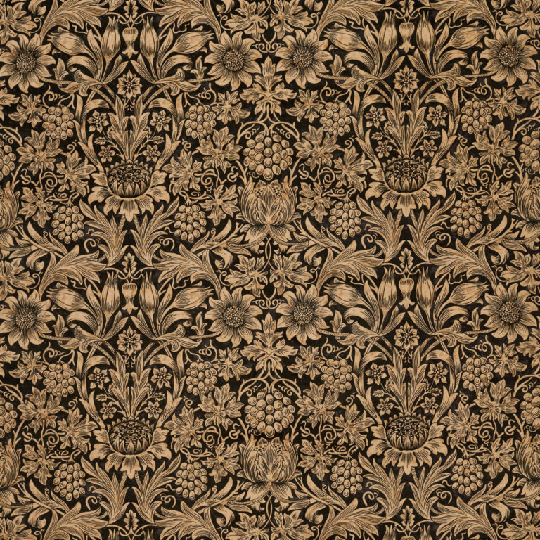 Ткань Morris & Co — Sunflower Velvet — Maple/Lichen — 236929