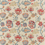 Ткань Morris & Co — Theodosia Embroidery — Wine/Indigo — 236822