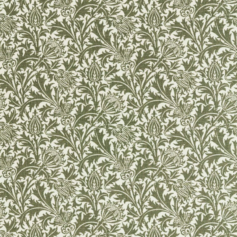 Ткань Morris & Co — Thistle Weave Outdoor — Nettle — 237574