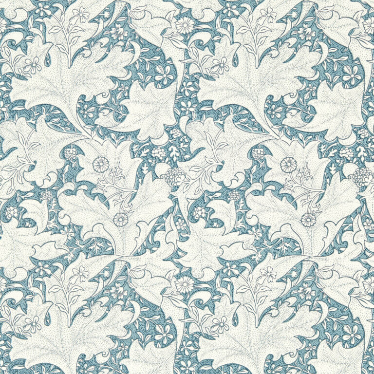 Обои Morris & Co — Wallflower — Woad Blue — 217187