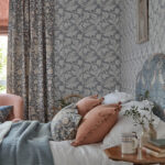 Обои Morris & Co — Wallflower — Woad Blue — 217187