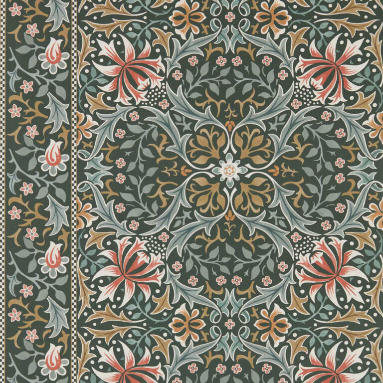 Обои Morris & Co — Walthamstow — Forest/Teal — 217600