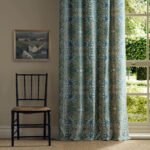 Ткань Morris & Co — Walthamstow — Teal/Ochre — 227365
