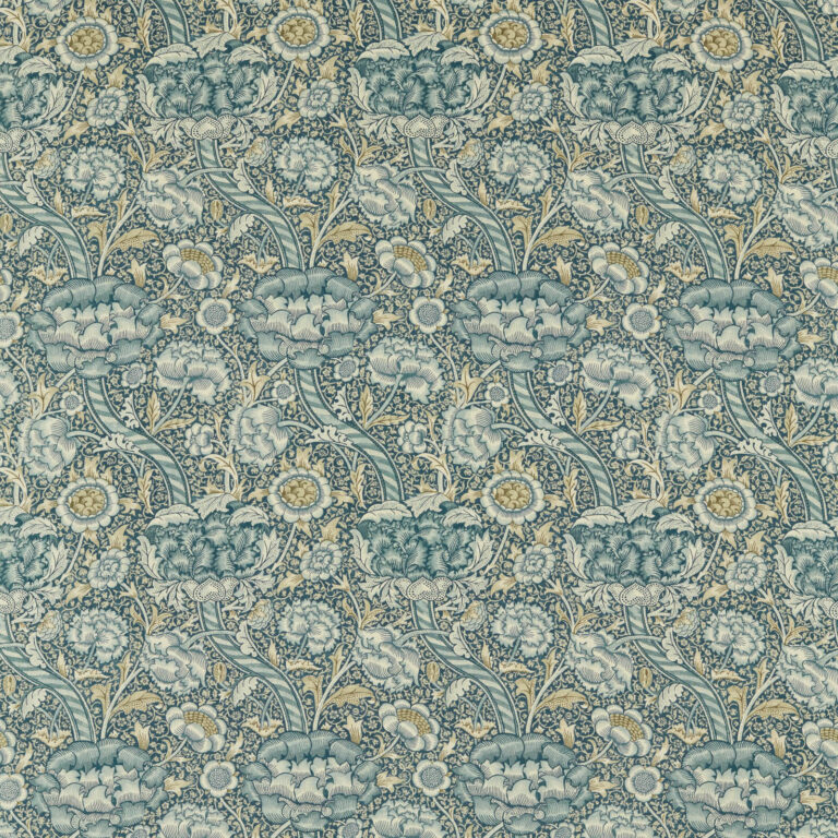 Ткань Morris & Co — Wandle — Blue/Stone — 226396