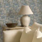 Обои Morris & Co — Wandle — Blue/Stone — 216422