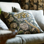 Ткань Morris & Co — Wandle — Charcoal/Mustard — 226397