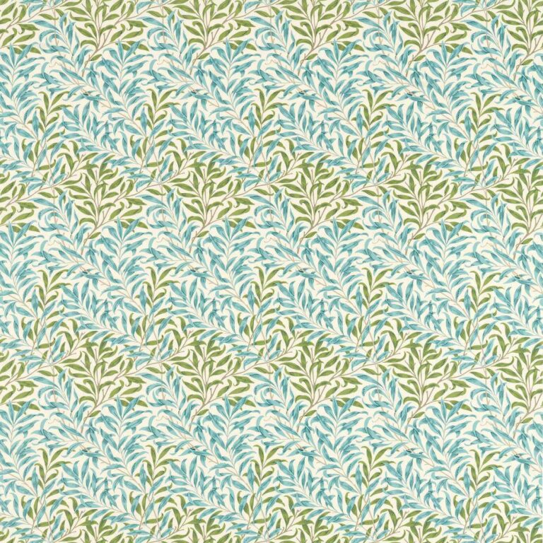 Ткань Morris & Co — Willow Boughs Outdoor — Nettle/Sky Blue — 227112