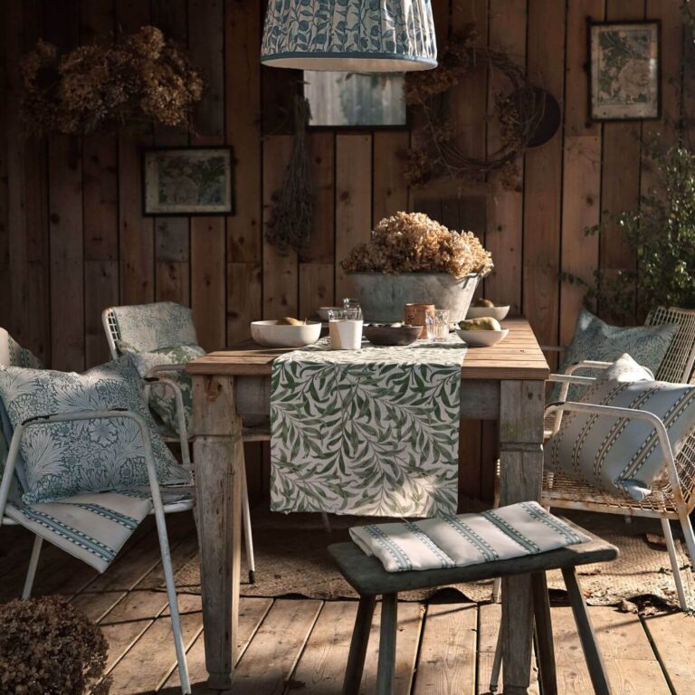 Ткань Morris & Co — Willow Boughs Outdoor — Sage — 227113