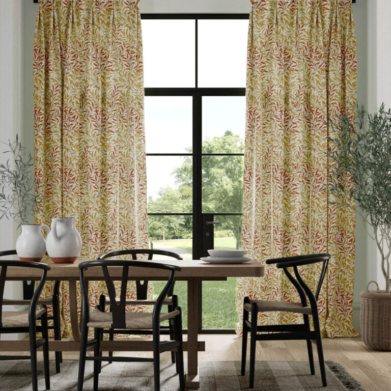 Ткань Morris & Co — Willow Boughs — Russet/Ochre — 226895