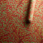 Обои Morris & Co — Willow Boughs — Tomato/Olive — 216951