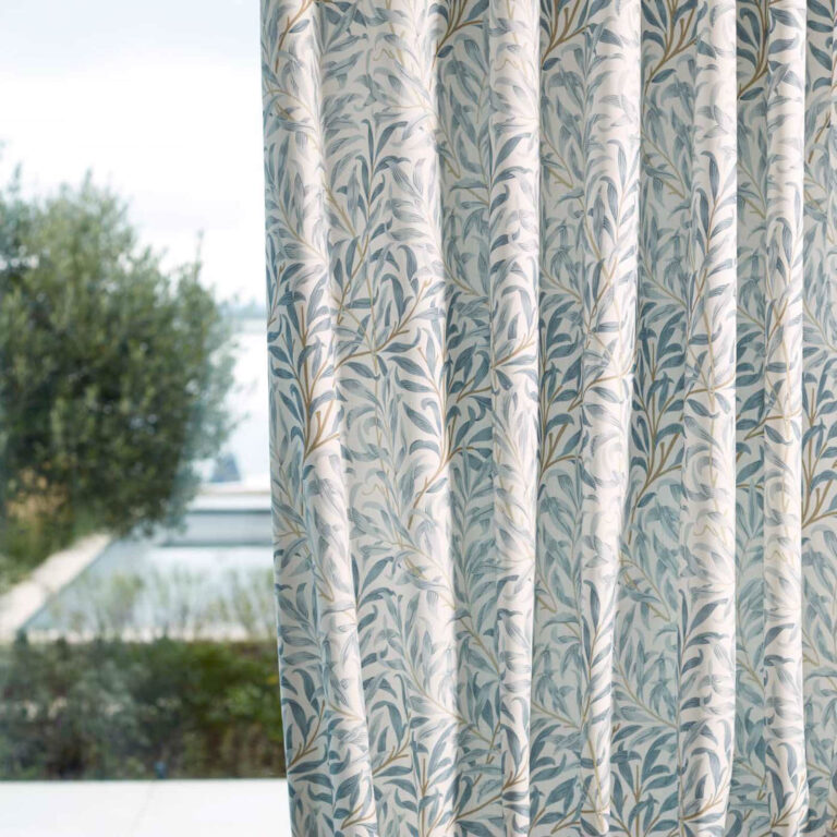 Ткань Morris & Co — Willow Boughs Wide Width — Mineral Blue — 227285