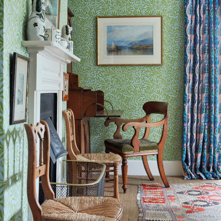 Обои Morris & Co — Willow — Sky/Leaf — 216964