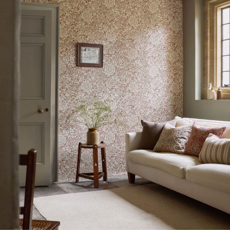 Ткань Morris & Co — Wilton Weave — Russet — 237709
