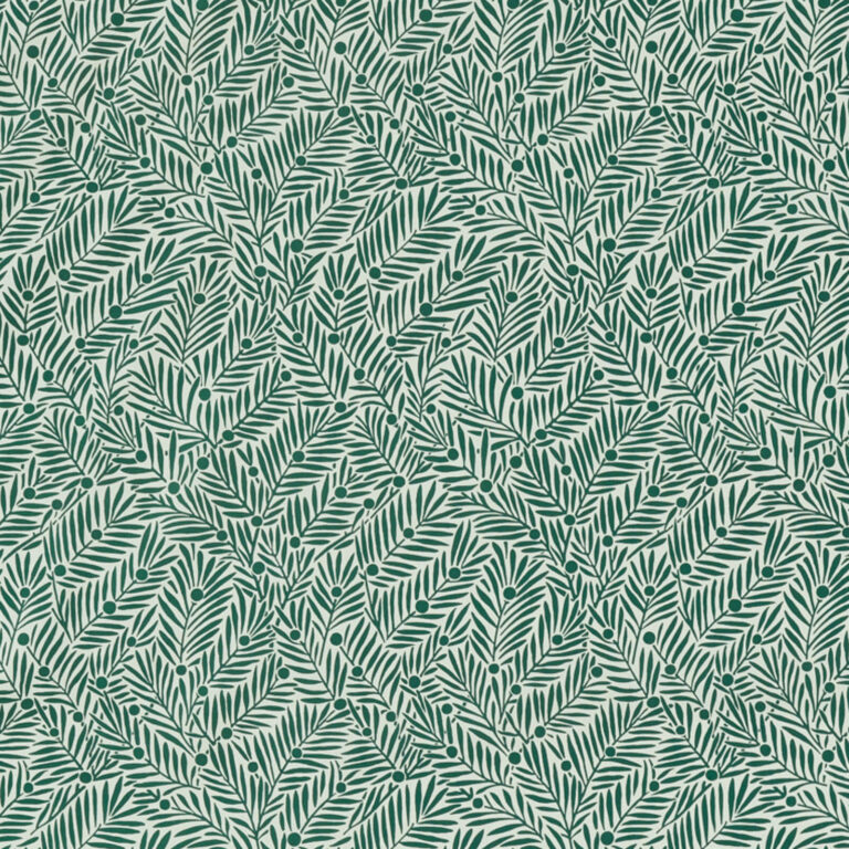 Ткань Morris & Co — Yew & Aril — Seagreen — 227257