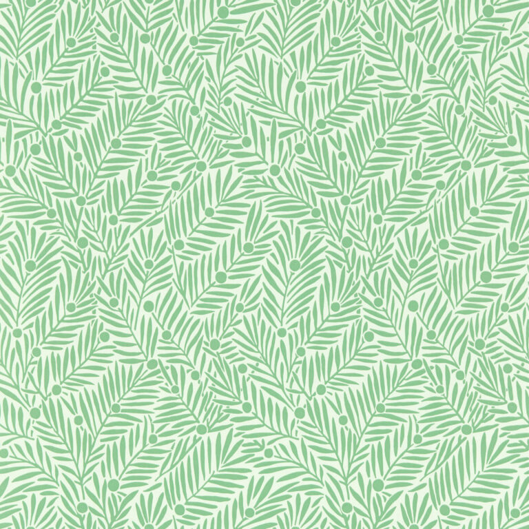 Обои Morris & Co — Yew & Aril — Spearmint — 217346