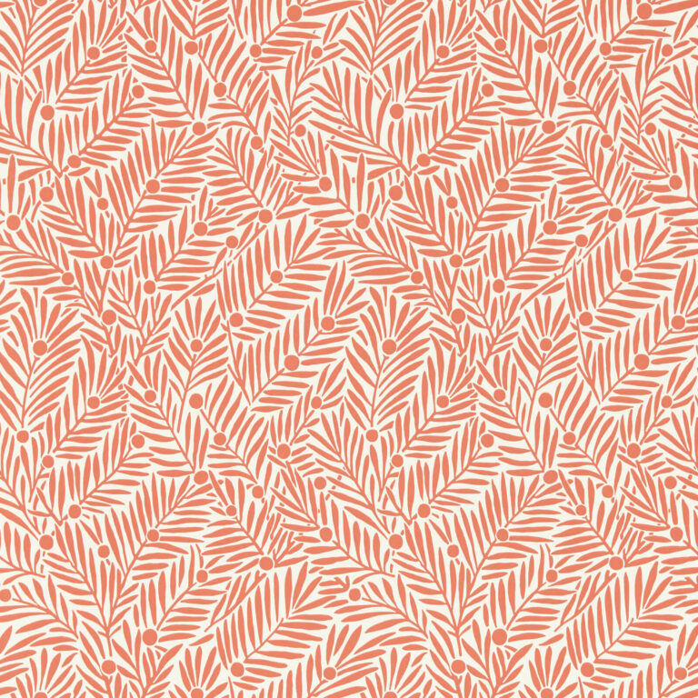 Обои Morris & Co — Yew & Aril — Watermelon — 217348