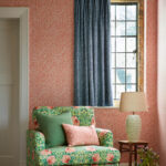 Обои Morris & Co — Yew & Aril — Watermelon — 217348
