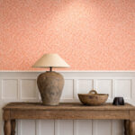 Обои Morris & Co — Yew & Aril — Watermelon — 217348