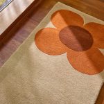 Ковёр Orla Kiely — Flower Placement Pumpkin/Ecru — 158203