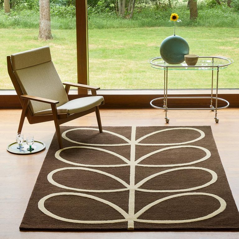 Ковёр Orla Kiely — Giant Linear Stem Walnut — 059401
