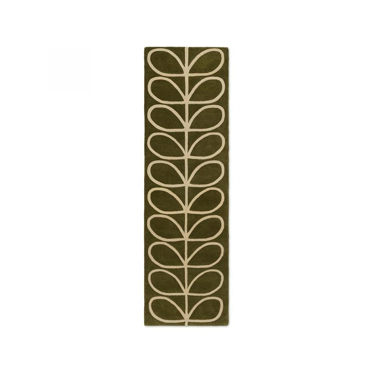 Ковёр Orla Kiely — Linear Stem Runner Olive — 060501