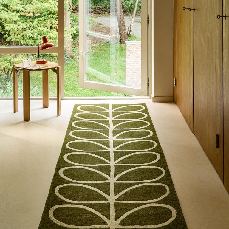 Ковёр Orla Kiely — Linear Stem Runner Olive — 060501