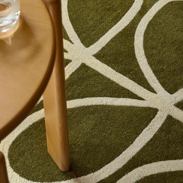 Ковёр Orla Kiely — Linear Stem Runner Olive — 060501