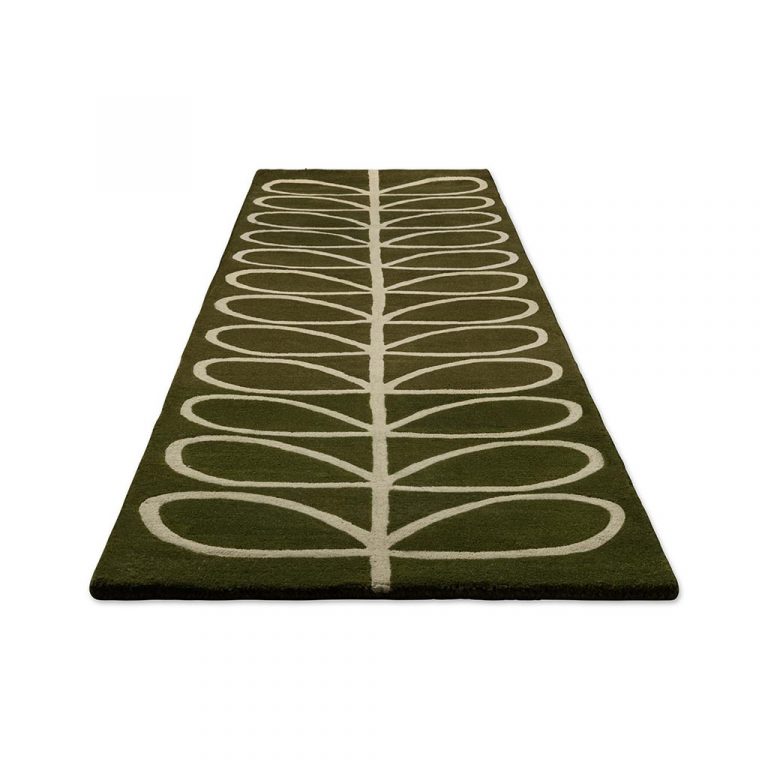 Ковёр Orla Kiely — Linear Stem Runner Olive — 060501