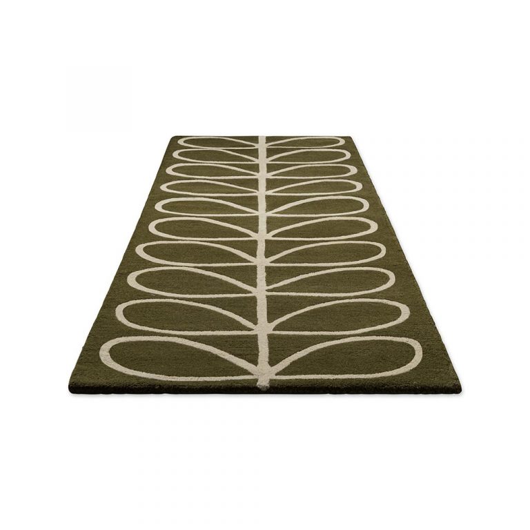 Ковёр Orla Kiely — Linear Stem Runner Olive — 060501