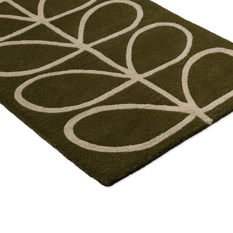 Ковёр Orla Kiely — Linear Stem Runner Olive — 060501