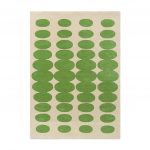 Ковёр Orla Kiely — Optical Oval Green/Cream — 157707
