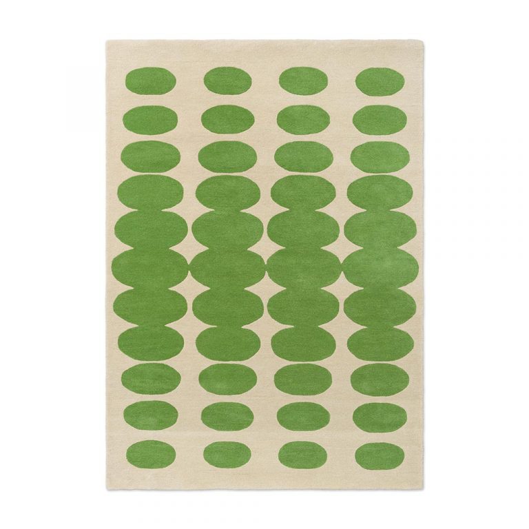 Ковёр Orla Kiely — Optical Oval Green/Cream — 157707