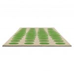 Ковёр Orla Kiely — Optical Oval Green/Cream — 157707