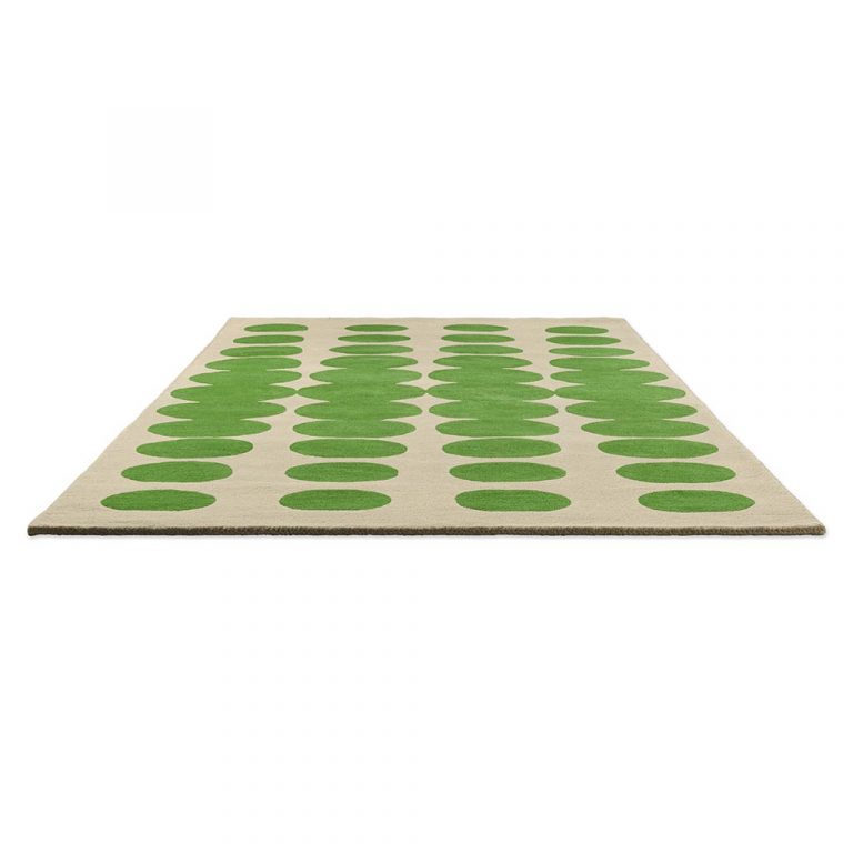 Ковёр Orla Kiely — Optical Oval Green/Cream — 157707
