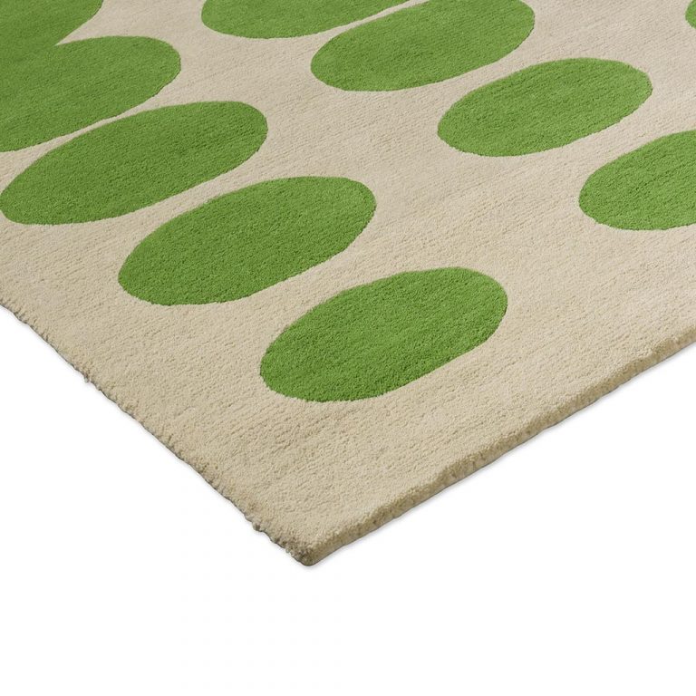Ковёр Orla Kiely — Optical Oval Green/Cream — 157707