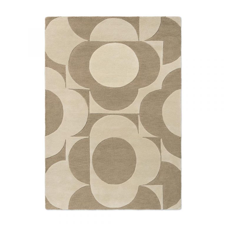 Ковёр Orla Kiely — Prism Flower Mushroom/Ecru — 158009