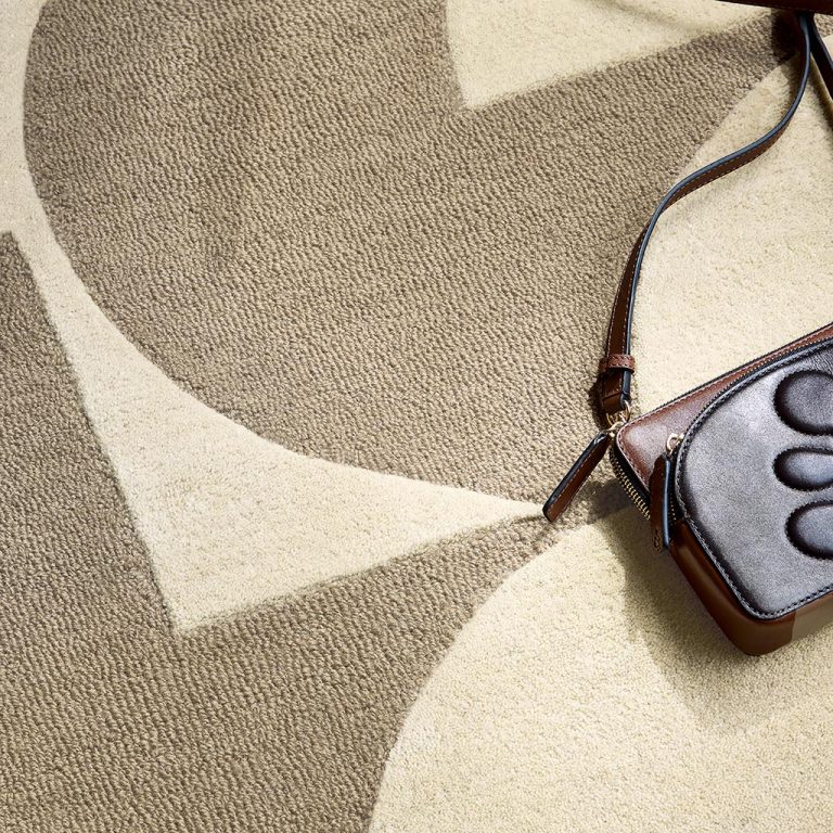 Ковёр Orla Kiely — Prism Flower Mushroom/Ecru — 158009
