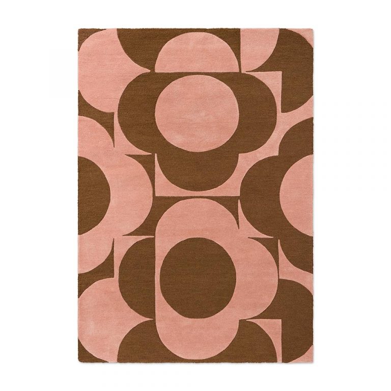 Ковёр Orla Kiely — Prism Flower Pink/Terracotta — 158002