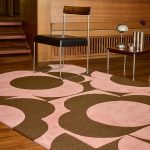 Ковёр Orla Kiely — Prism Flower Pink/Terracotta — 158002