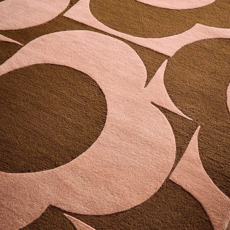 Ковёр Orla Kiely — Prism Flower Pink/Terracotta — 158002