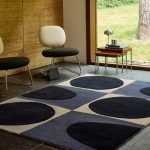 Ковёр Orla Kiely — Spot Square Blue/Navy — 157908
