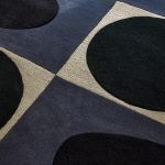 Ковёр Orla Kiely — Spot Square Blue/Navy — 157908